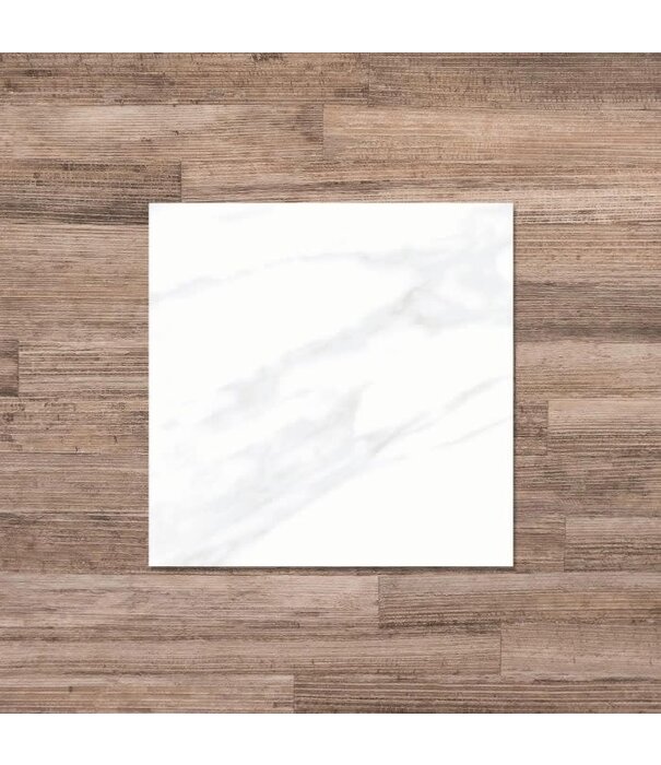 Johnson Tiles Carrara Statuari Platinum 450x450 Lappato