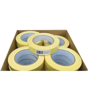 36mm x 50m YELLOW W/PROOF MASKING Tape (Box 48pcs)