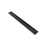 [ PO ] Lauxes Aluminium Midnight Slimline Tile Insert Grate 21 (MSTI21) 3000 x 100 x 21mm -  Black