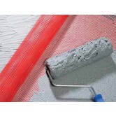 Self Adhesive Alkaline Resistant Fiberglass Wall Mesh 165 G/mÂ²(Â±5G) 5mmx5mm 1.195x50m Red