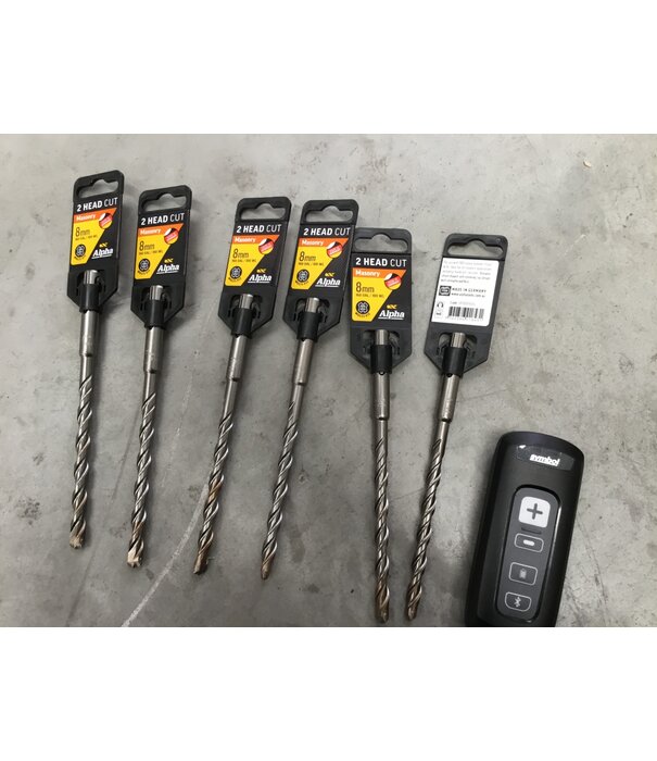 Alpha M8 x 160mm Multifit Masonry Drill.