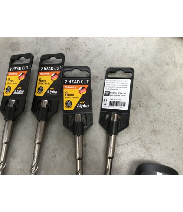 Alpha M8 x 160mm Multifit Masonry Drill.