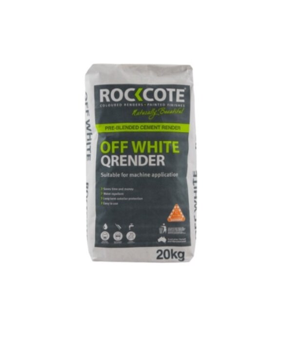 Rockcote Quick Render Off White 20kg