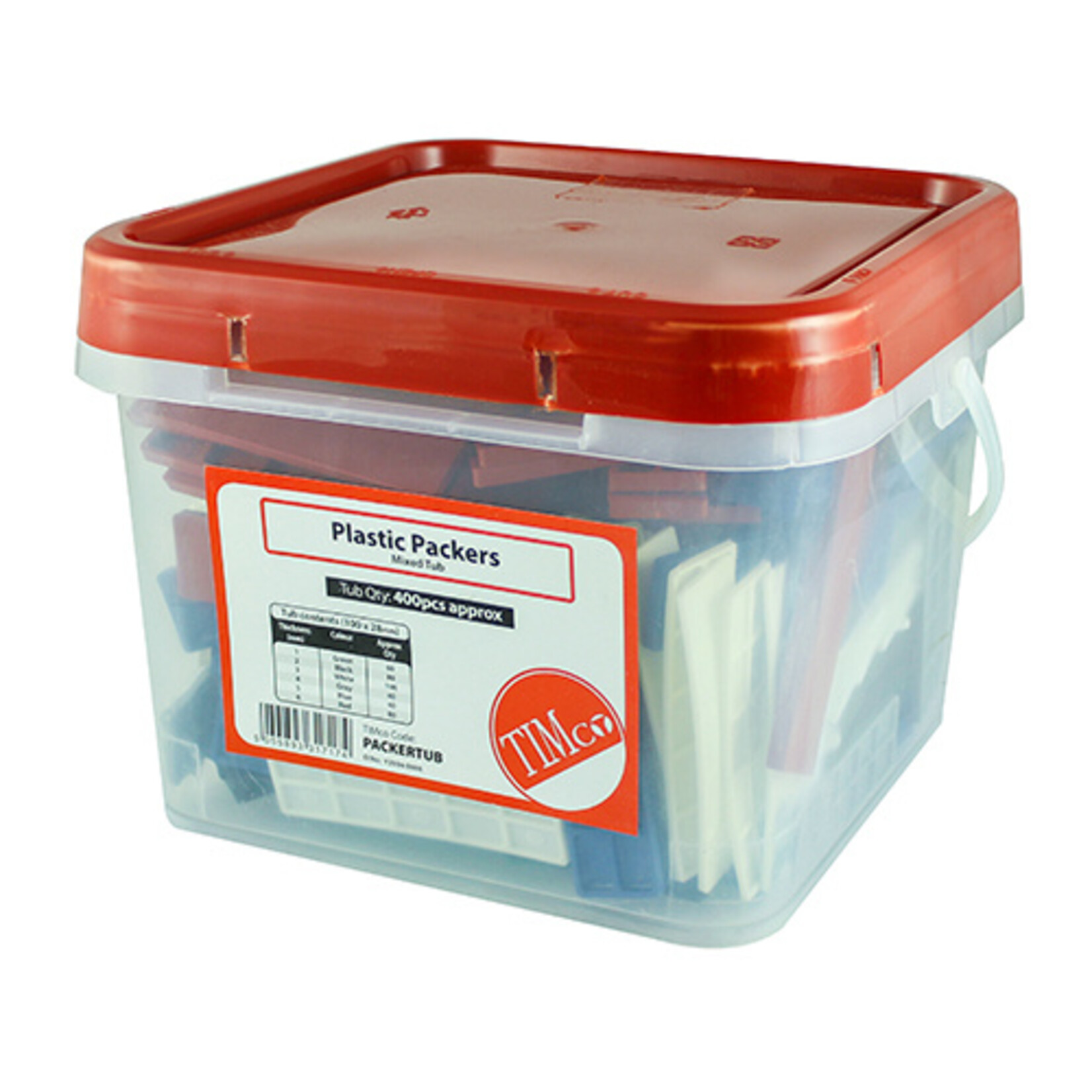 PACKERS 75MM MIXED TUB (400 PCE)