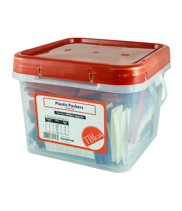 PACKERS 75MM MIXED TUB (400 PCE)