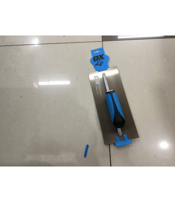 Ox Tools OX Pro Golden Steel Finishing Trowel - 114mm x 280mm