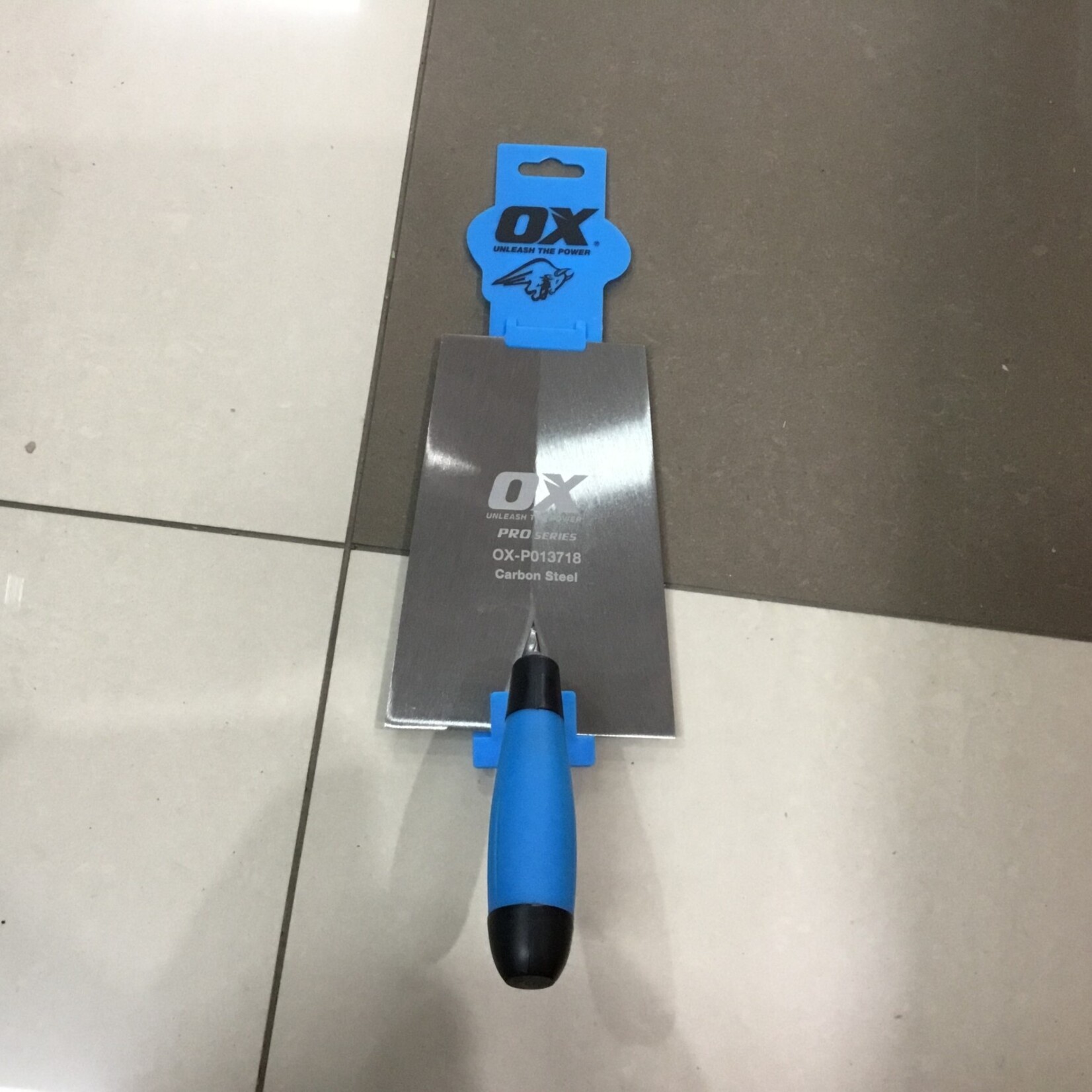 Ox Tools OX Pro Bucket Trowel Carbon Steel - 180mm / 7in