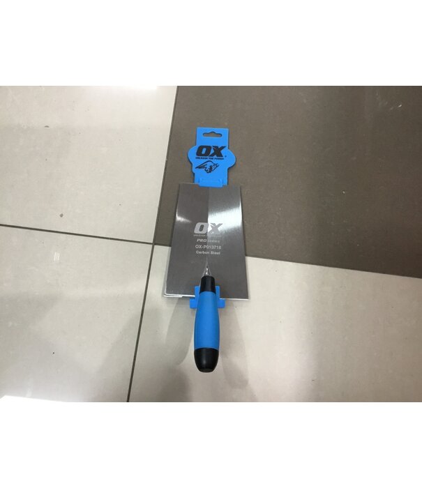 Ox Tools OX Pro Bucket Trowel Carbon Steel - 180mm / 7in