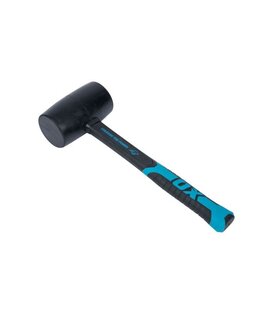 OX Trade Black Rubber Mallet - 24oz / 680g