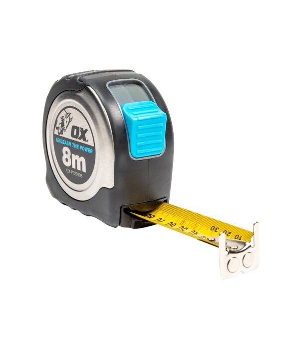 Ox Tools OX Pro SS Tape Measure - 8m