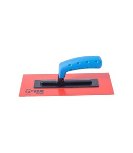 OX Pro Red PVC Texture Finishing Trowel - 130 x 280mm