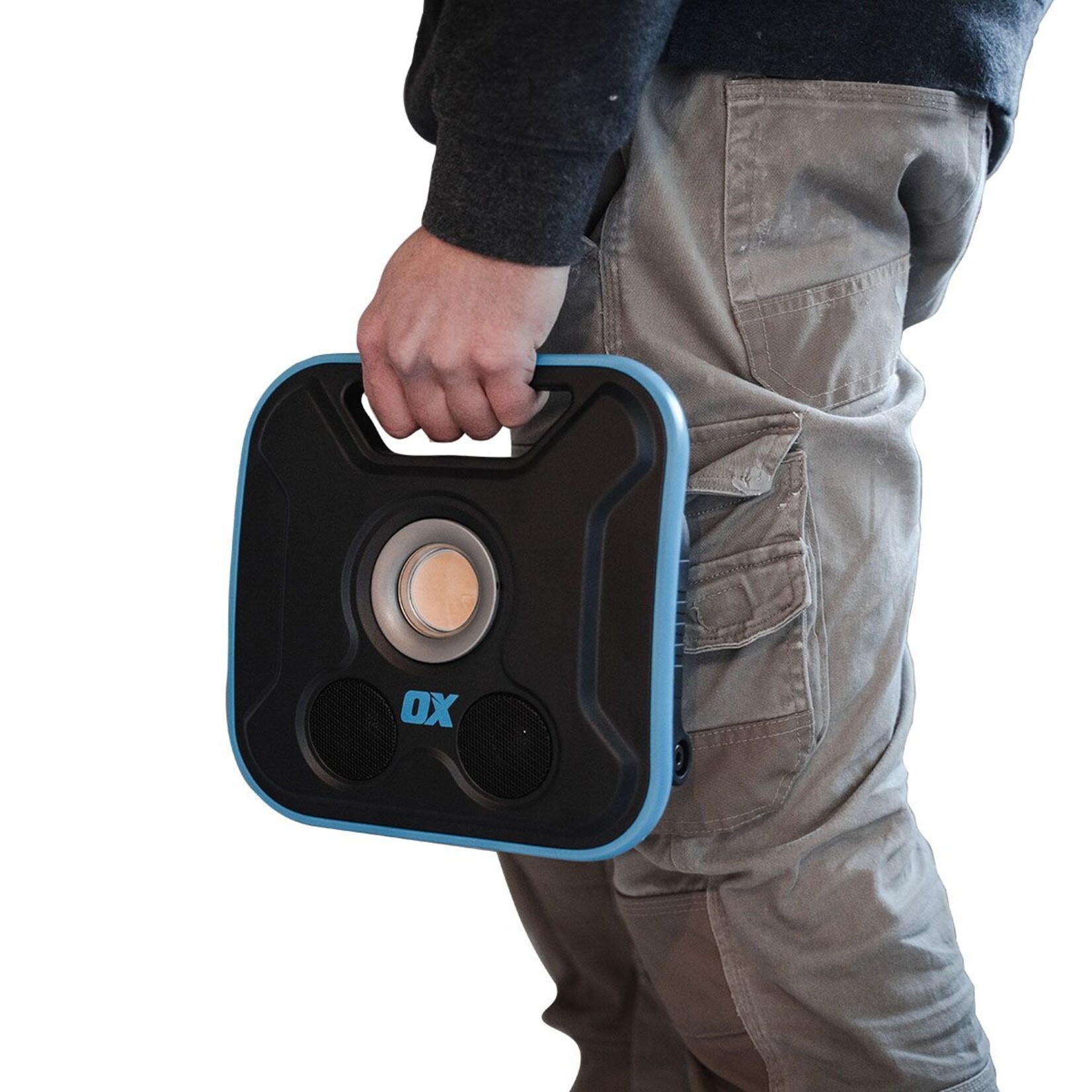 Ox Tools OX Pro 2300 Lumen LED Work Light with inbuilt wireless Speakers – Rechargeable