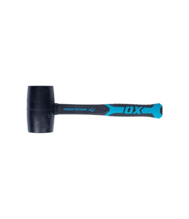 Ox Tools OX Trade Black Rubber Mallet - 24oz / 680g