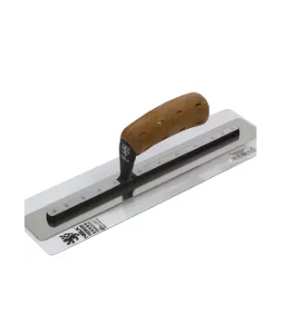 NELA PlasticFLEX Trowel 280x125mm - Transparent Blade Cork Handle