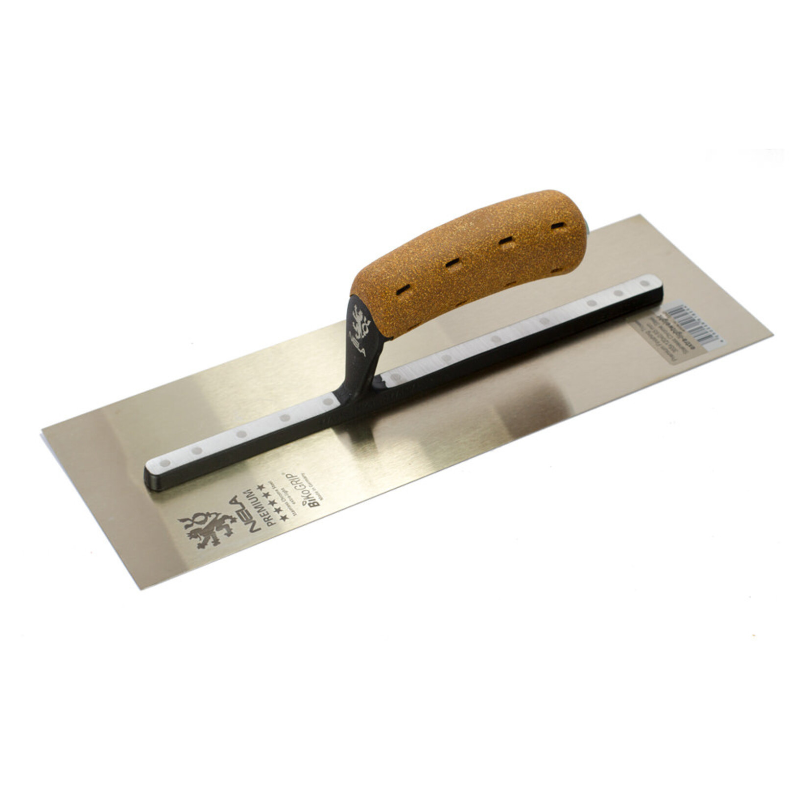 BuildSmart NELA Premium Stainless Chrome Steel Finishing Trowel 355x120mm