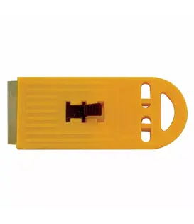 Yellow Plastic Scraper