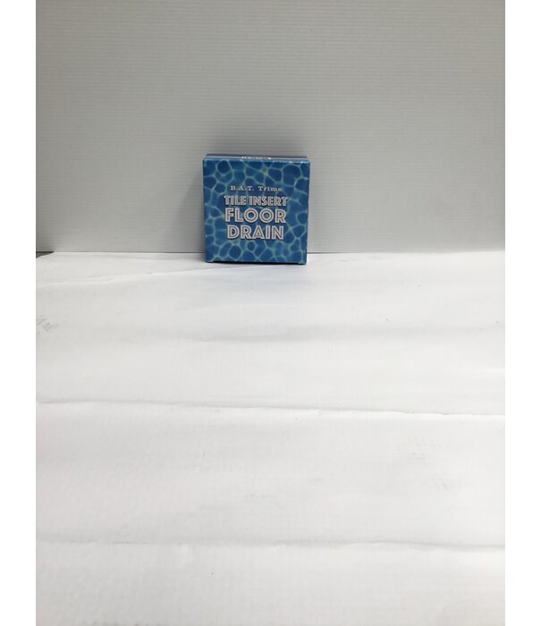 B.A.T Trims Pty Ltd BAT  Stainless Tile Insert Drain  Floor Drain - 110mm