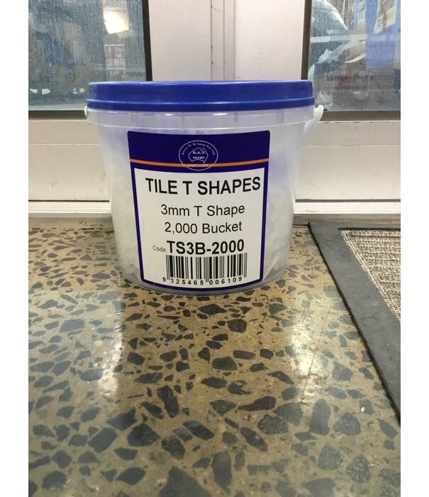 B.A.T Trims Pty Ltd Tile Spacer T- Shape