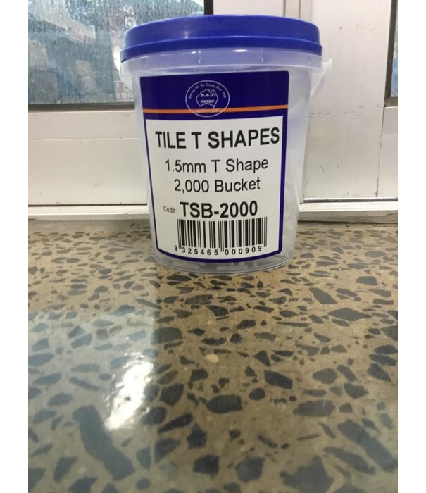 B.A.T Trims Pty Ltd Tile Spacer T- Shape