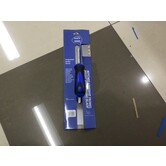 BAT Notched Adhesive Trowel-Bright Steel long blade