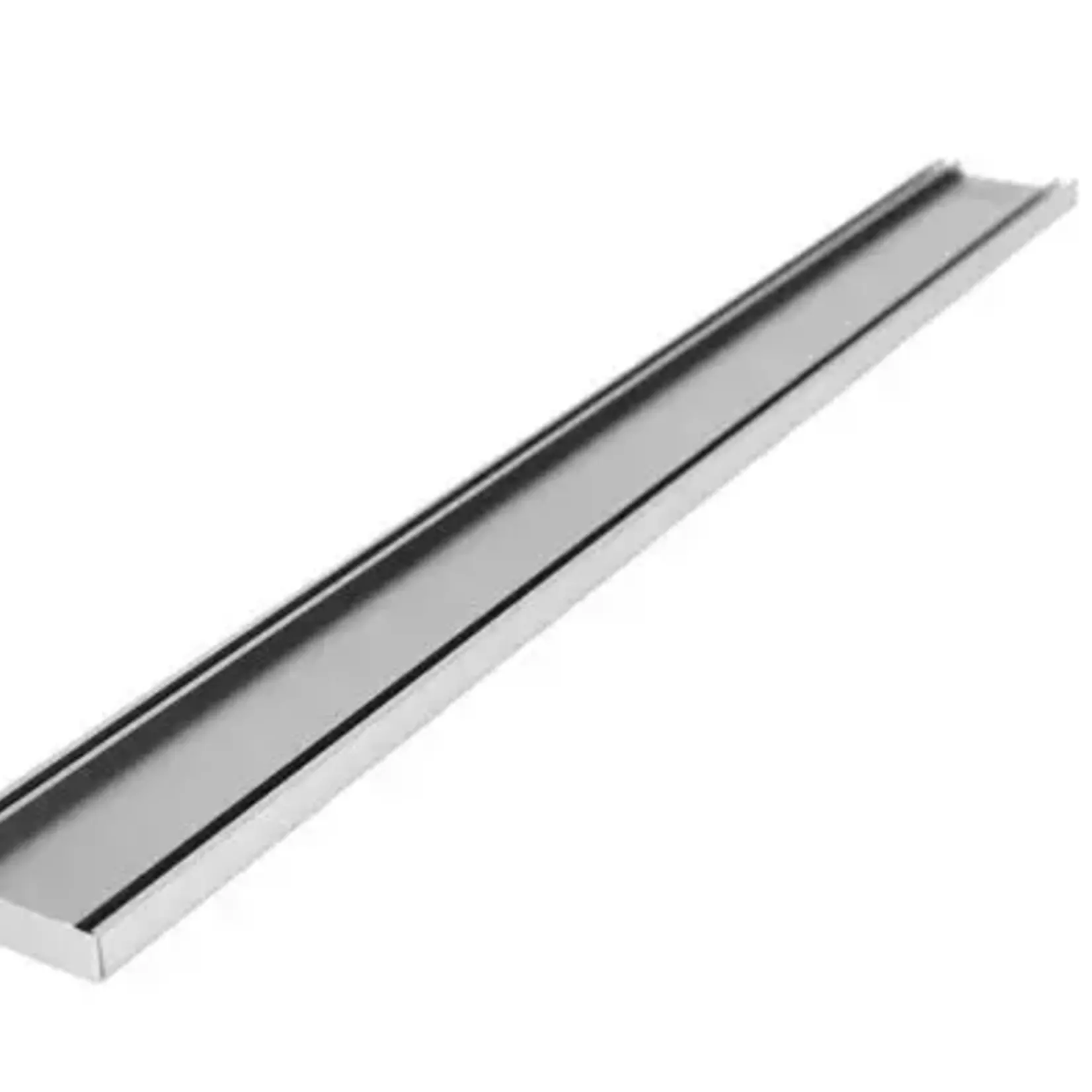 Lauxes Grates [ FS ] Lauxes Aluminium Slimline Tile Insert Grate 21 (STI21) 100 x 100 x 21mm  -   Silver