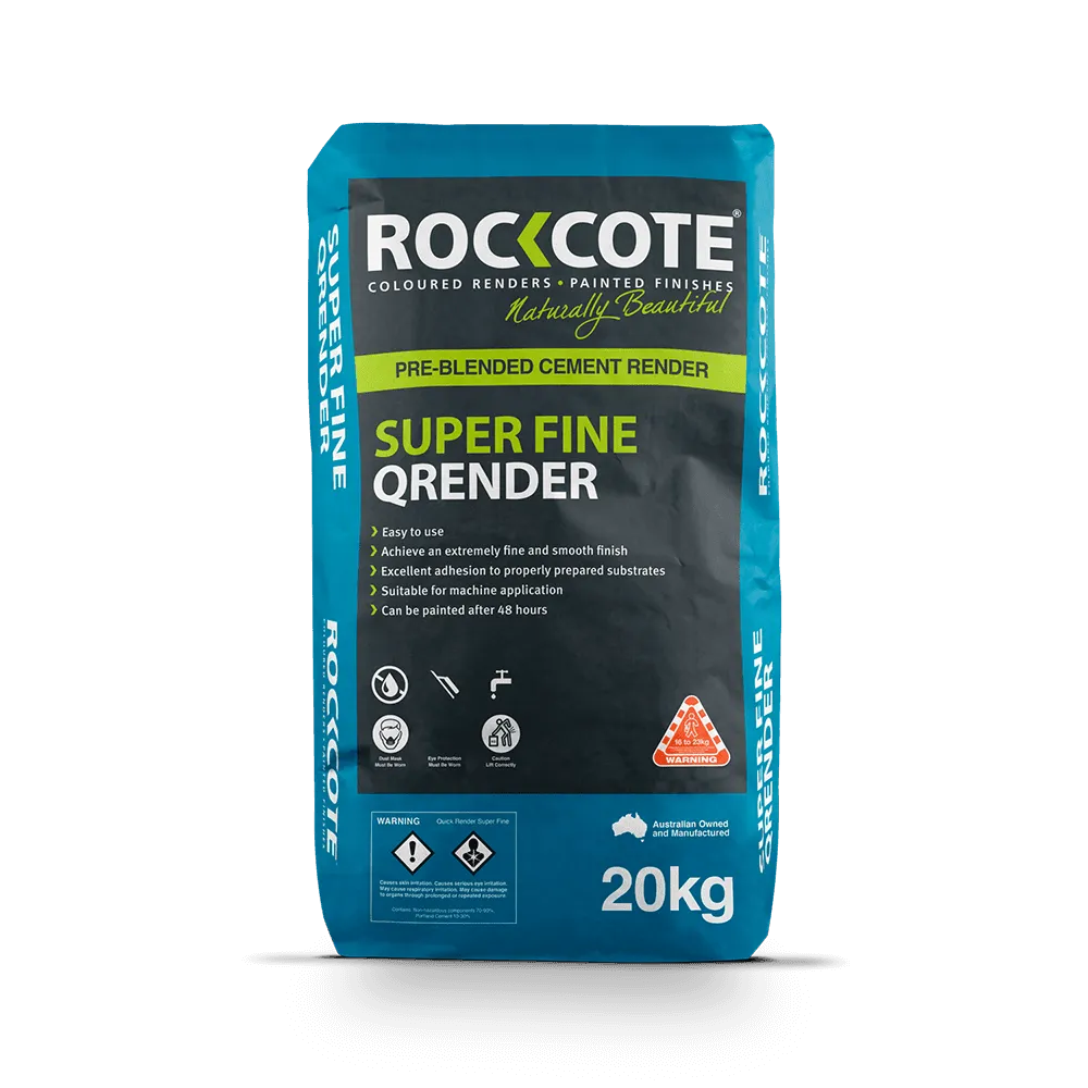 Quick Render Super Fine 20kg - Applied Building Products Australia