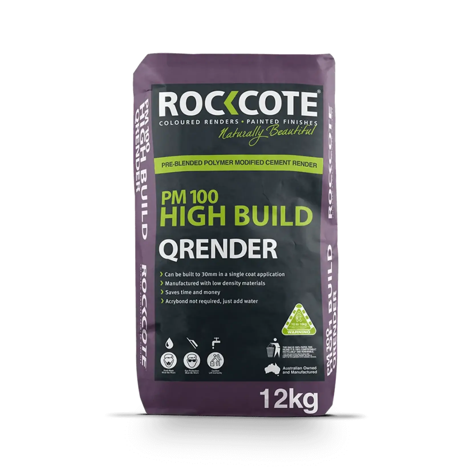 Rockcote Quick render PM100 Highbuild 12kg