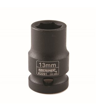 BI-810 - STANDARD IMPACT SOCKET 1/2" DRIVE 13MM X 38MM