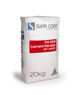 PM 660 CEMENT RENDER OFF-WHITE