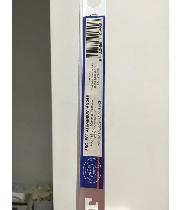 B.A.T Trims Pty Ltd Project L Shape Angles With Protective Film