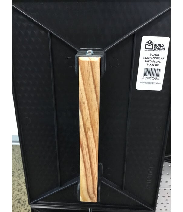 BuildSmart High-Impact PS Rectangular Black Diamond Float 340mm x 230mmm Taliaplast France