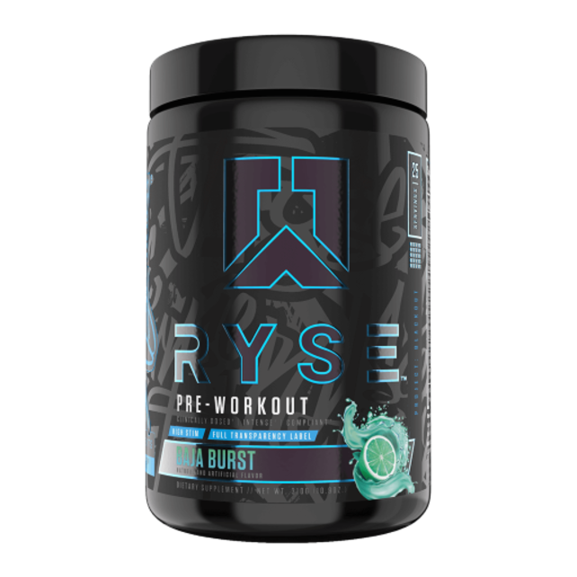 Ryse Blackout High Stim PreWorkout Driven Supplements