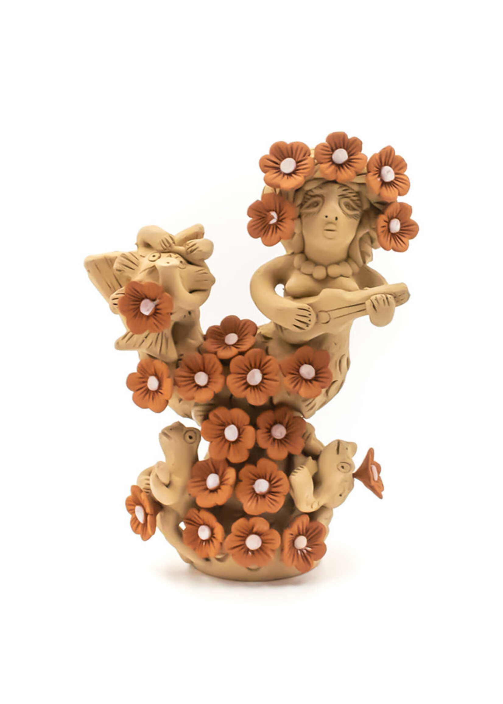 SIRENA CON FLORES