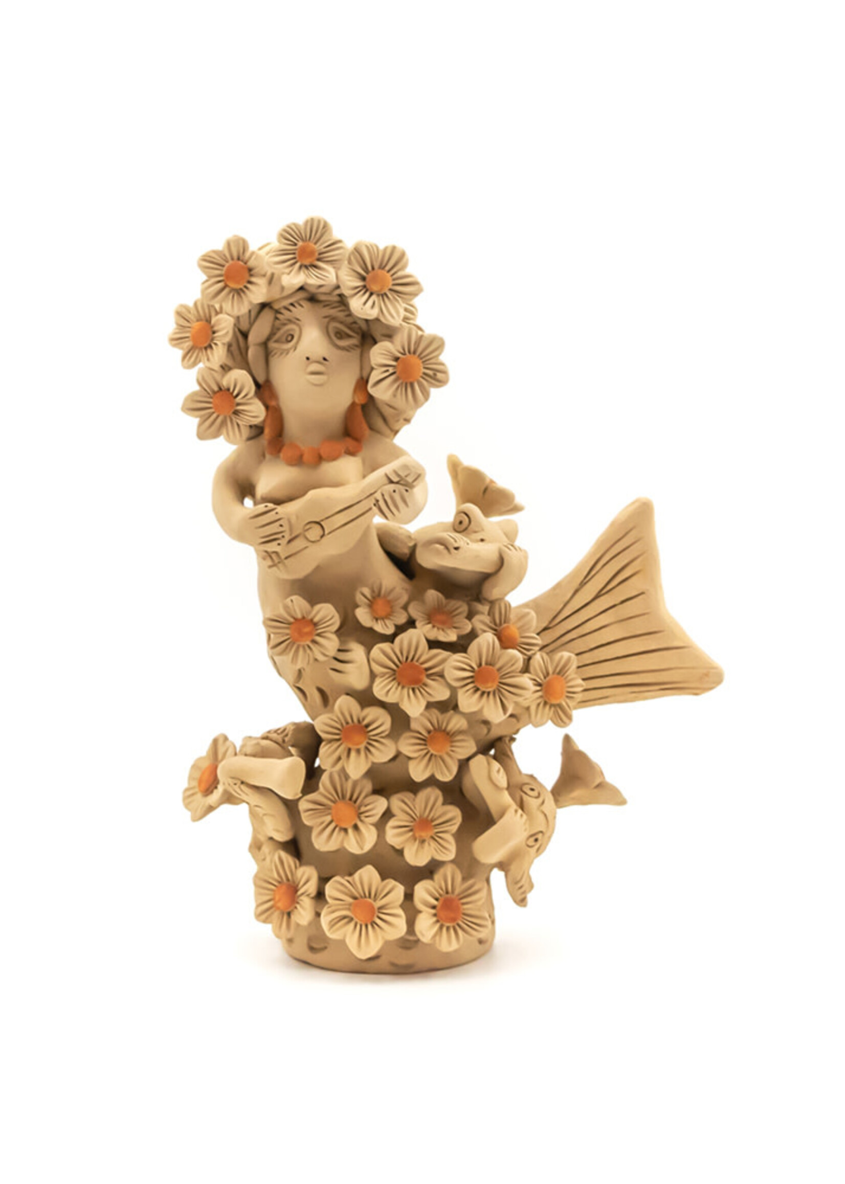 SIRENA CON FLORES