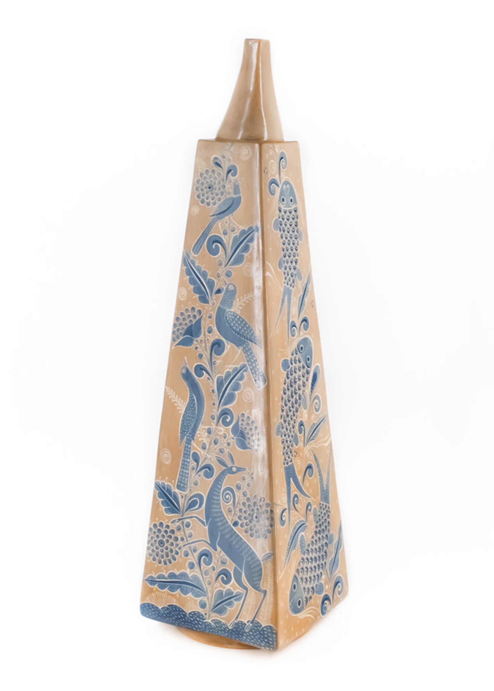 PYRAMIDAL VASE