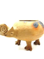 CLAY CHAMELEON POT (LARGE)