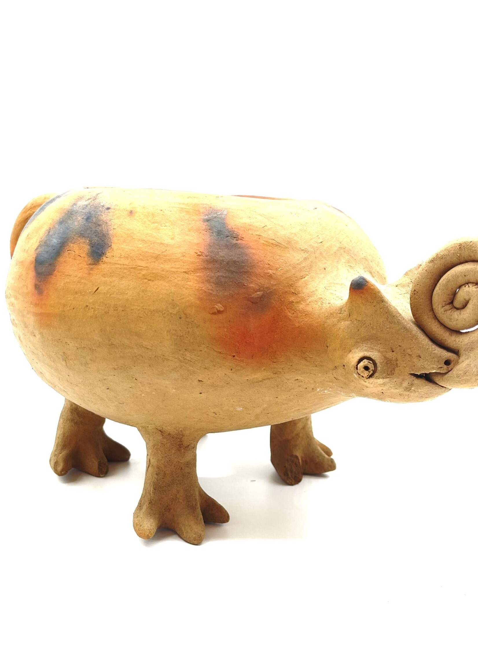 MACETA FIGURA CAMALEÓN GRANDE