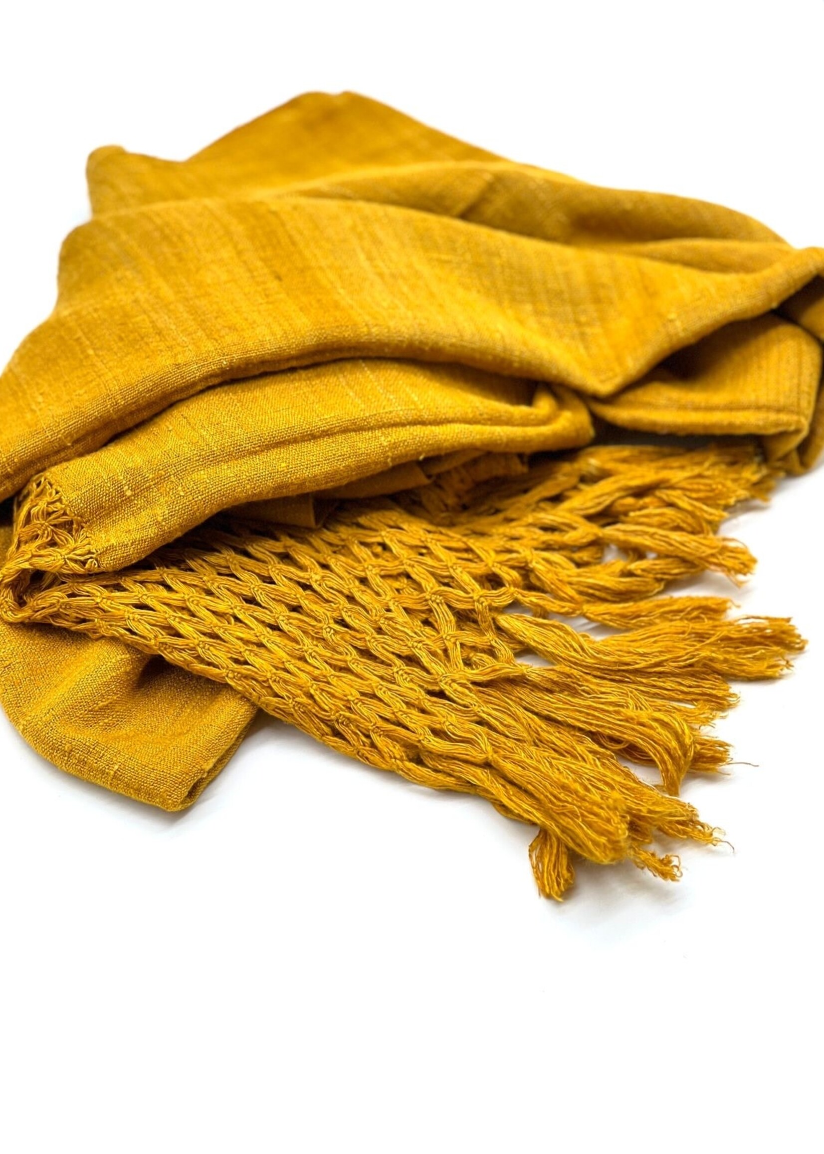 REBOZO NATURAL SEDA CRUDA