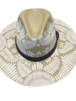 ZARAH DARWISH SOMBRERO TALAVERA BLANCA COLOR MOCA 2023