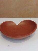 BOTANERO CORAZON  BARRO ROJO
