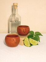 TEQUILERO COCO CON CARA BARRO ROJO