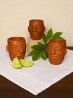 TEQUILERO CON CARA BARRO ROJO