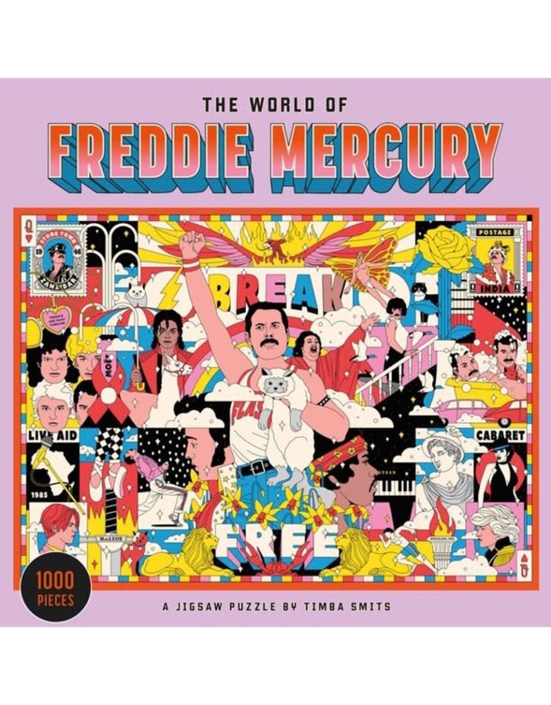 Hachette Book Group World of Freddie Mercury Puzzle