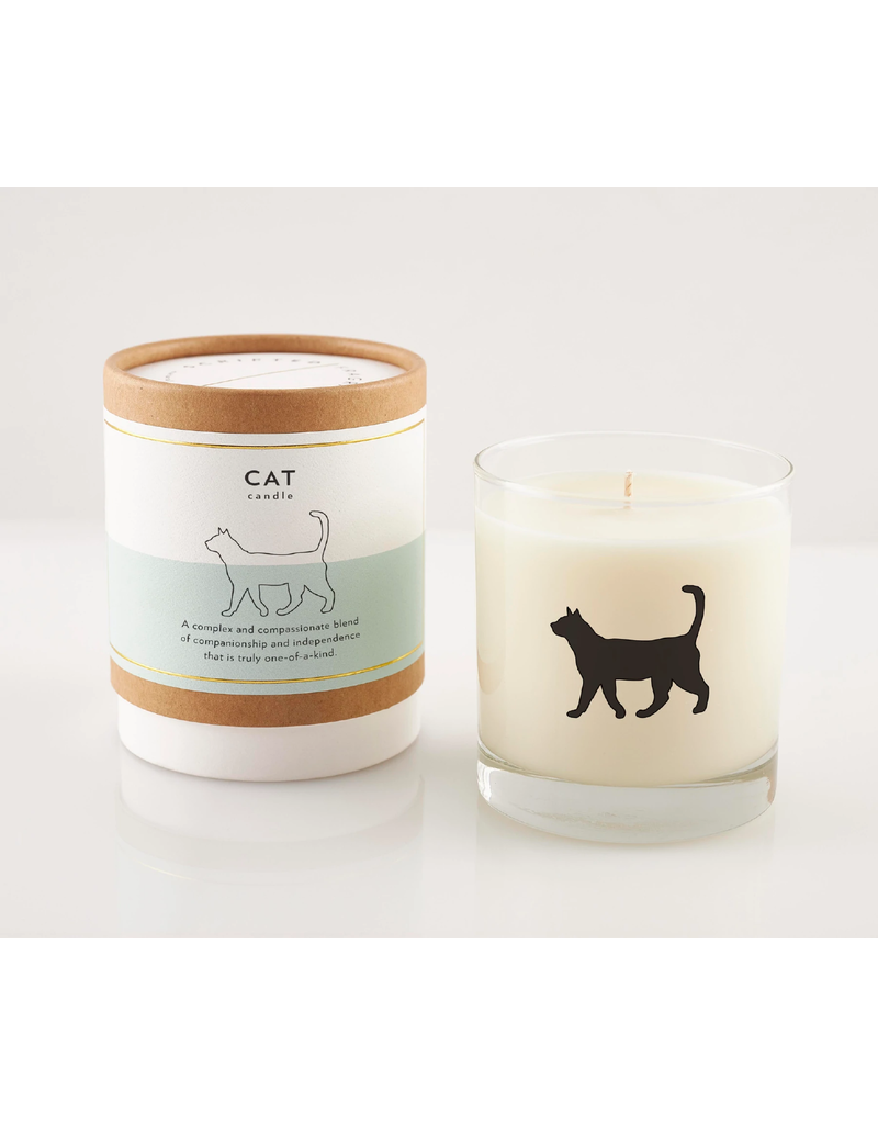 Scripted Fragrance Rocks Glass Soy Candle-Cat