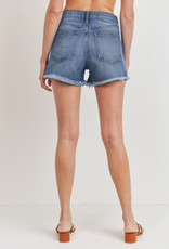 Just Black Denim High rise Distressed Short