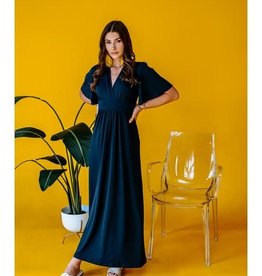 Veronica M Flutter Sleeve Maxi