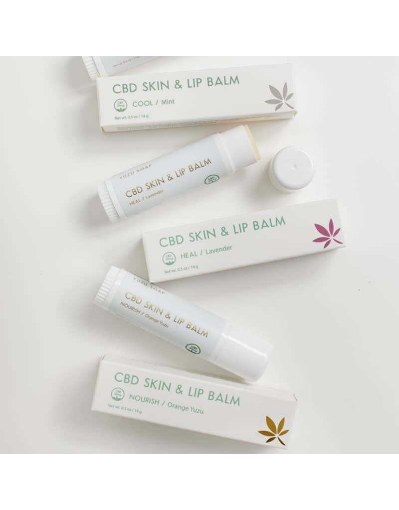 Yuzu Soap CBD Skin/Lip Balm Lavender 50mg
