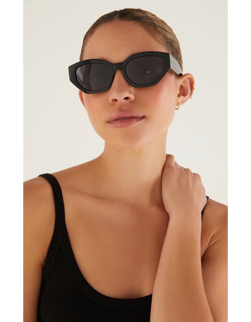 Z Supply Love Sick Polished Black-Grey