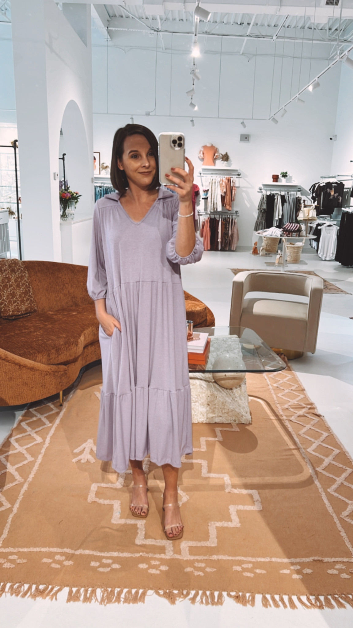 knee length dresses for ladies Lost + Wander Marseille Midi Dress  Ale Collective