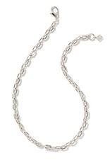 Kendra Scott Korinne Chain Necklace Rhodium